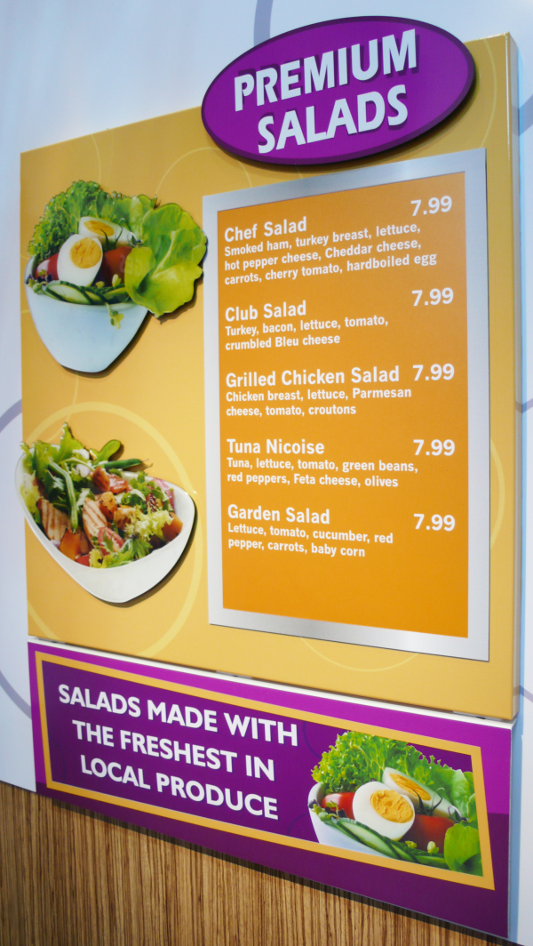 MagaForms Menu Board