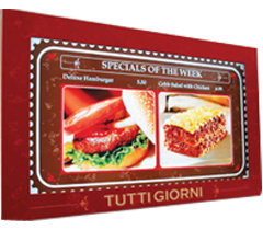 digital menu boards